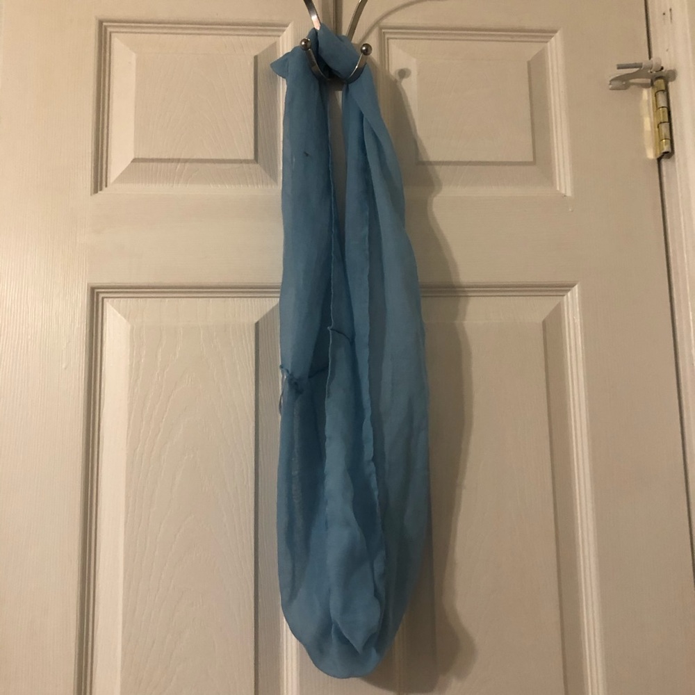 Light Blue Infinity Scarf